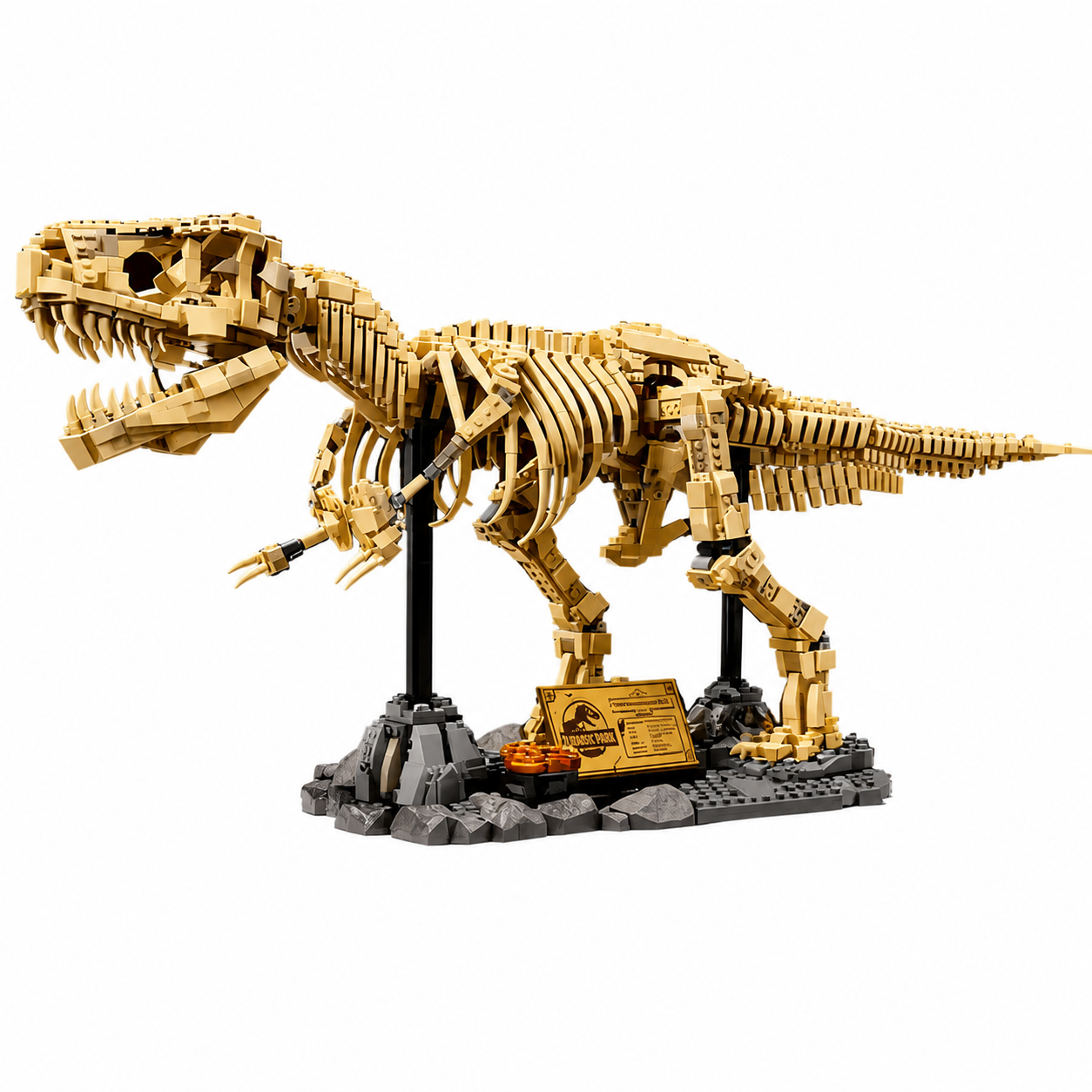 Tyrannosaurus Rex Fossil Brick Building Set