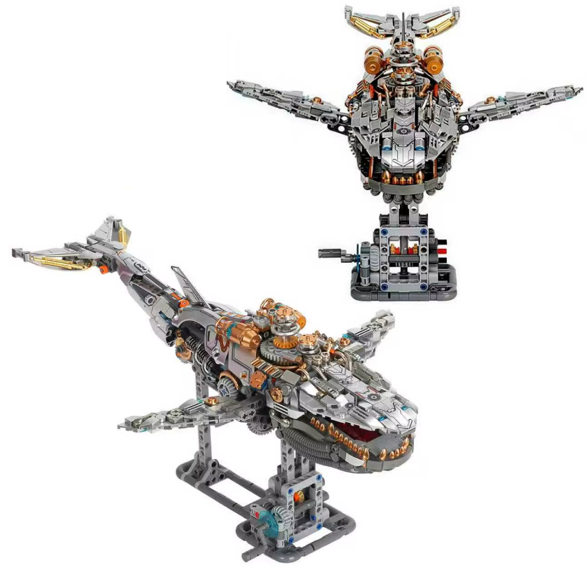 Mechanical Whale Building Set