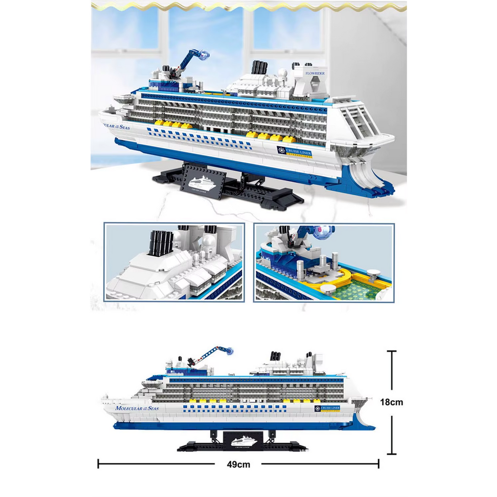 Ocean Cruise Ship Building Set