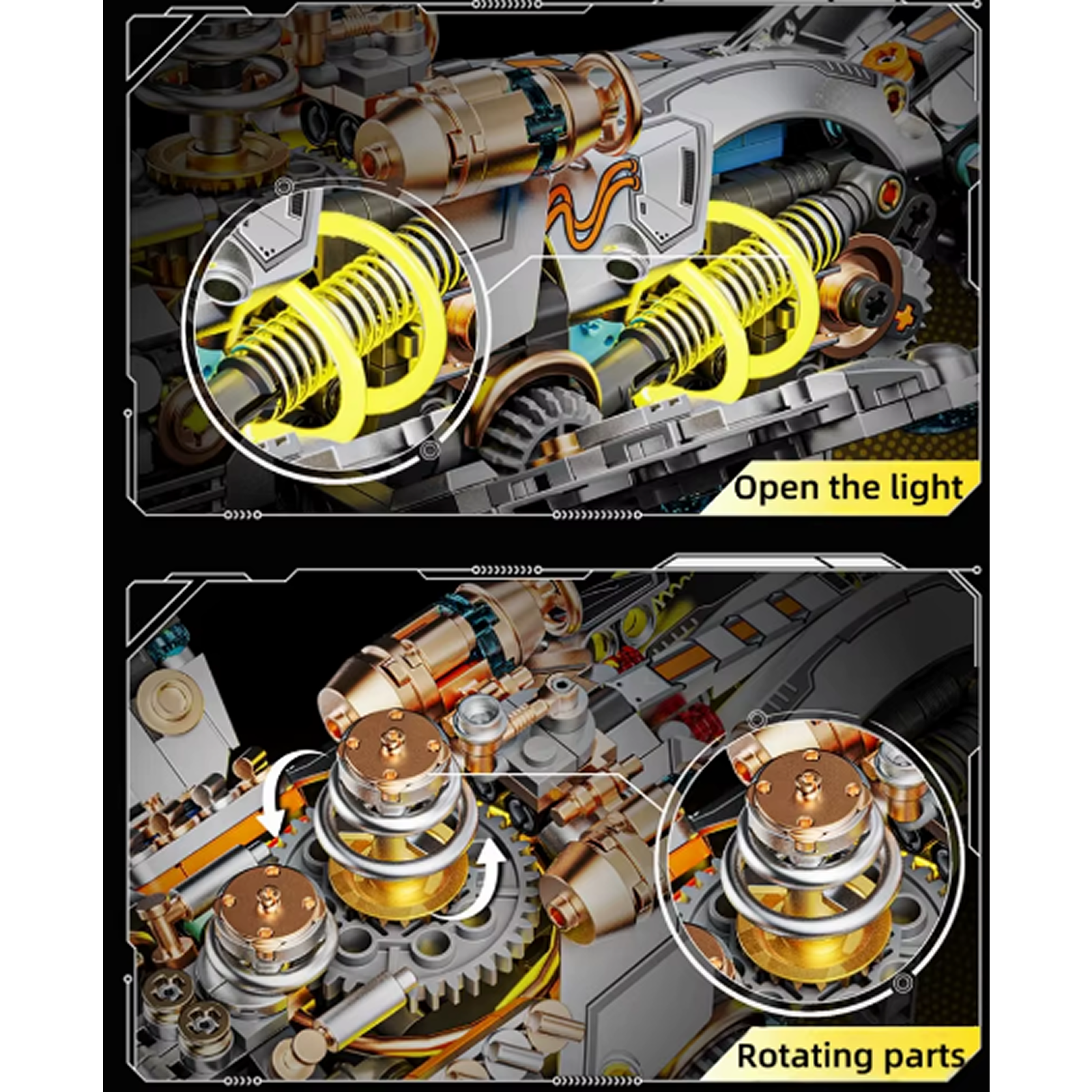 Mechanical Whale Building Set