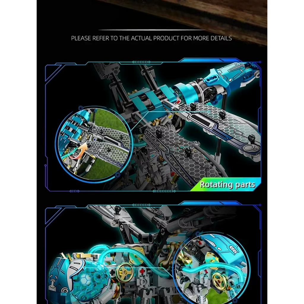Aqua Dragonfly Building Set