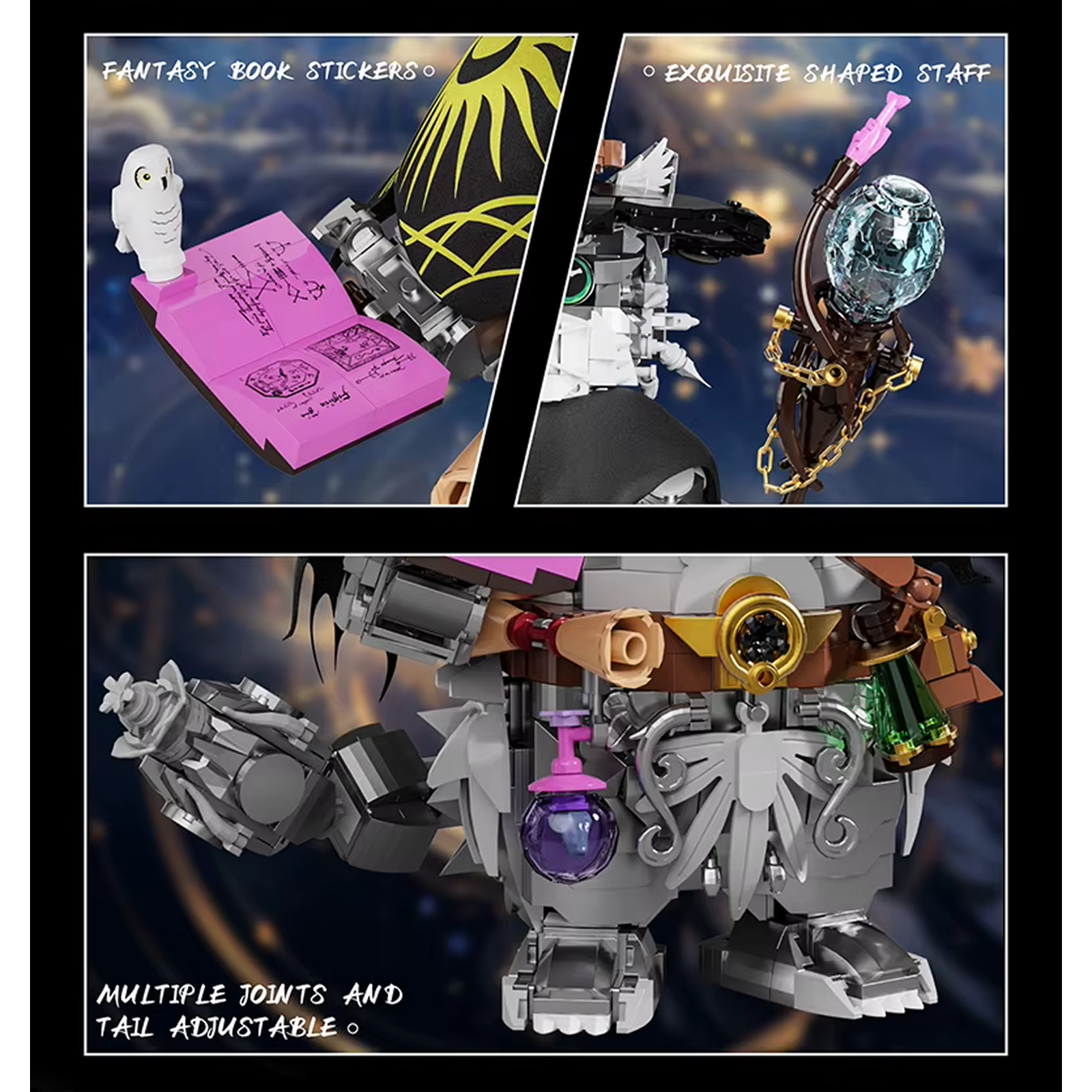 Wizard Cat Building Set