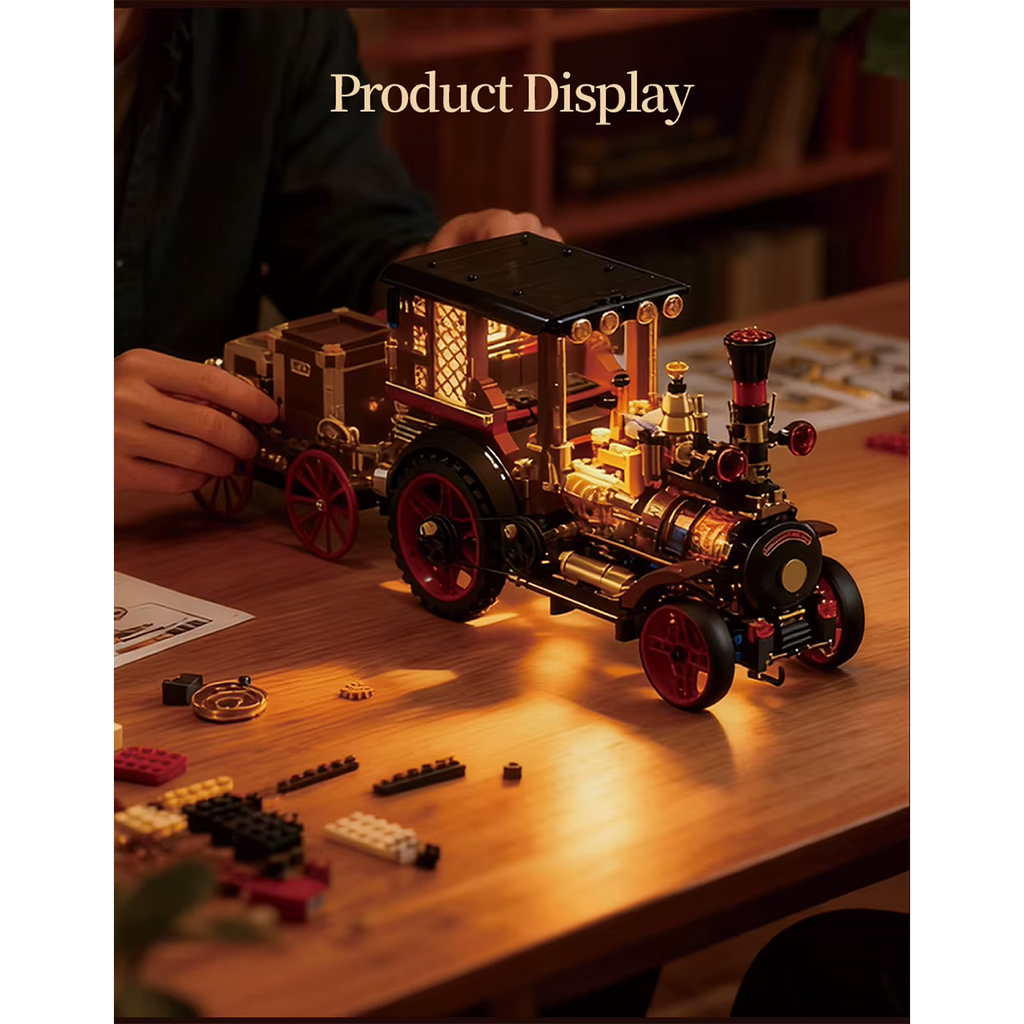 Steampunk Vintage Car Building Set