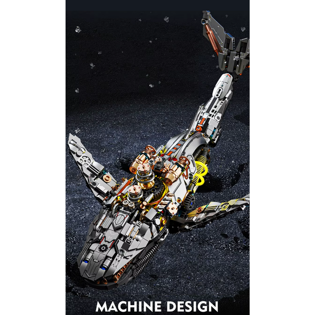 Mechanical Whale Building Set