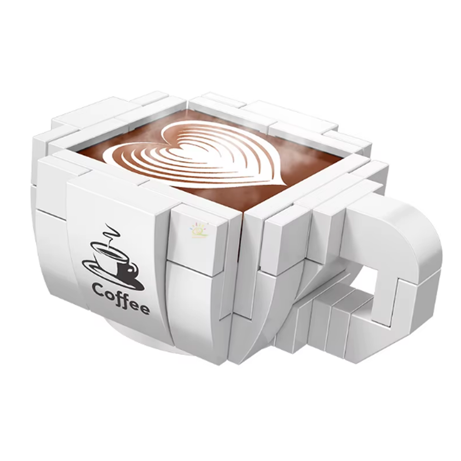 Green Coffee Machine Building Set