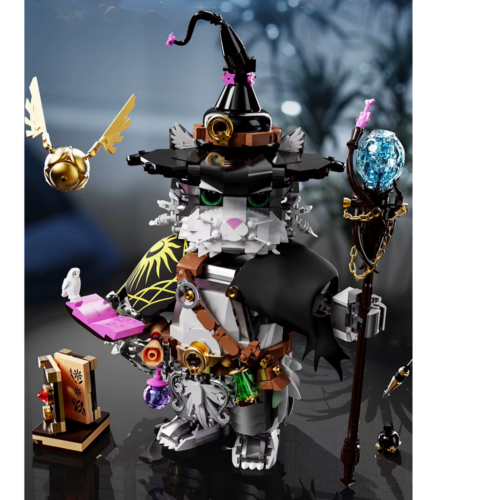 Wizard Cat Building Set