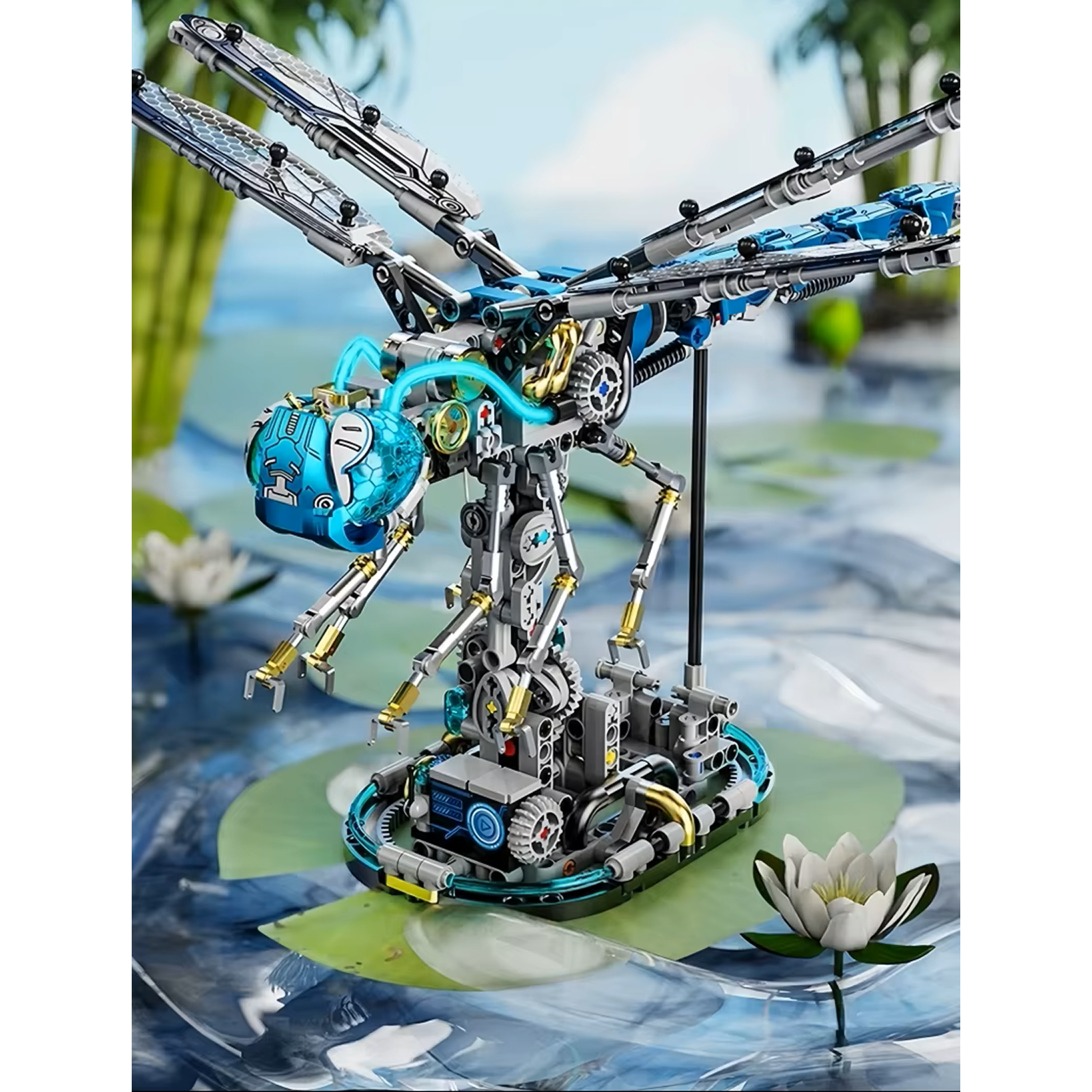 Aqua Dragonfly Building Set