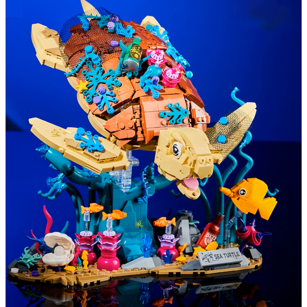 Cute Sea Turtle Building Set