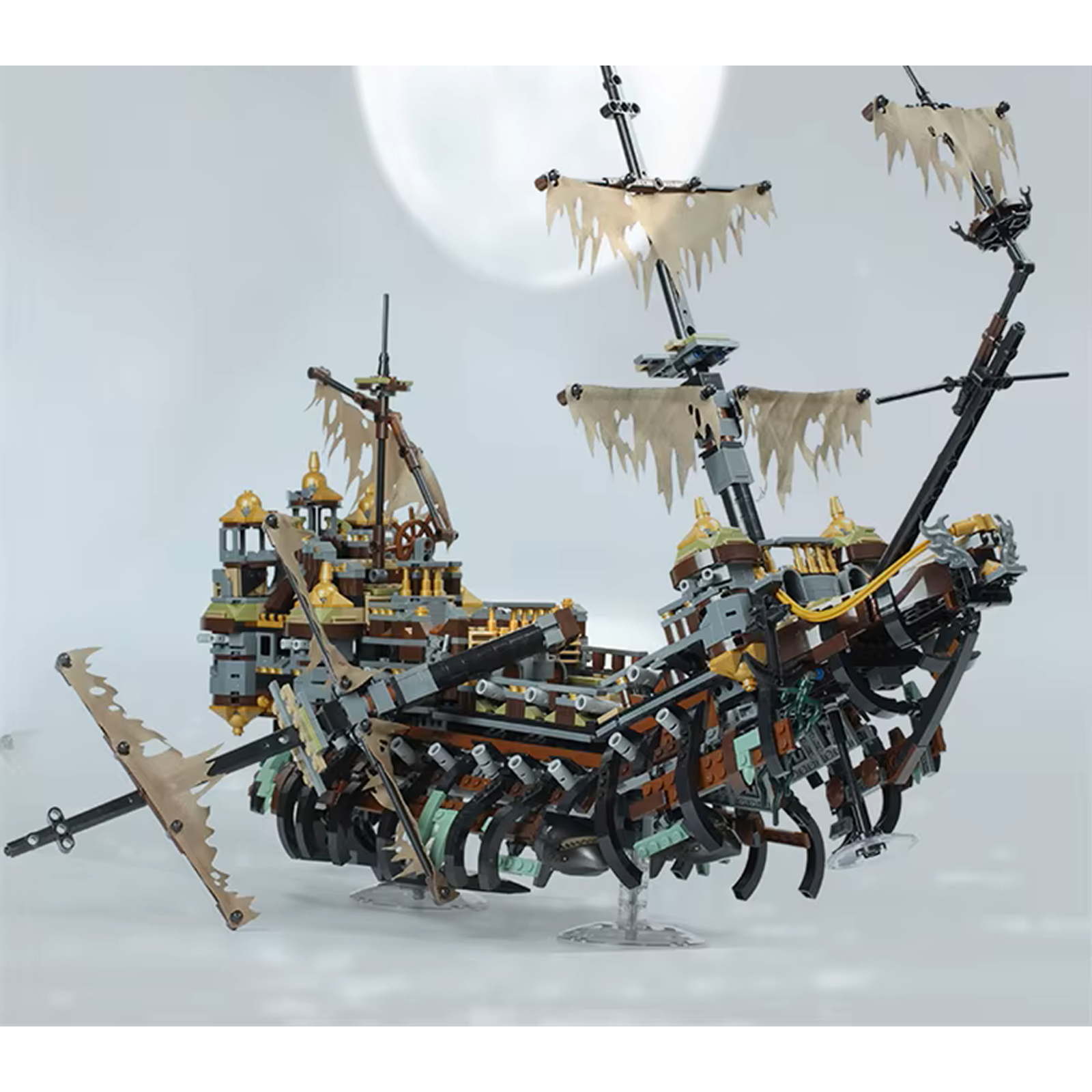 Ghost Pirate Ship Building Set