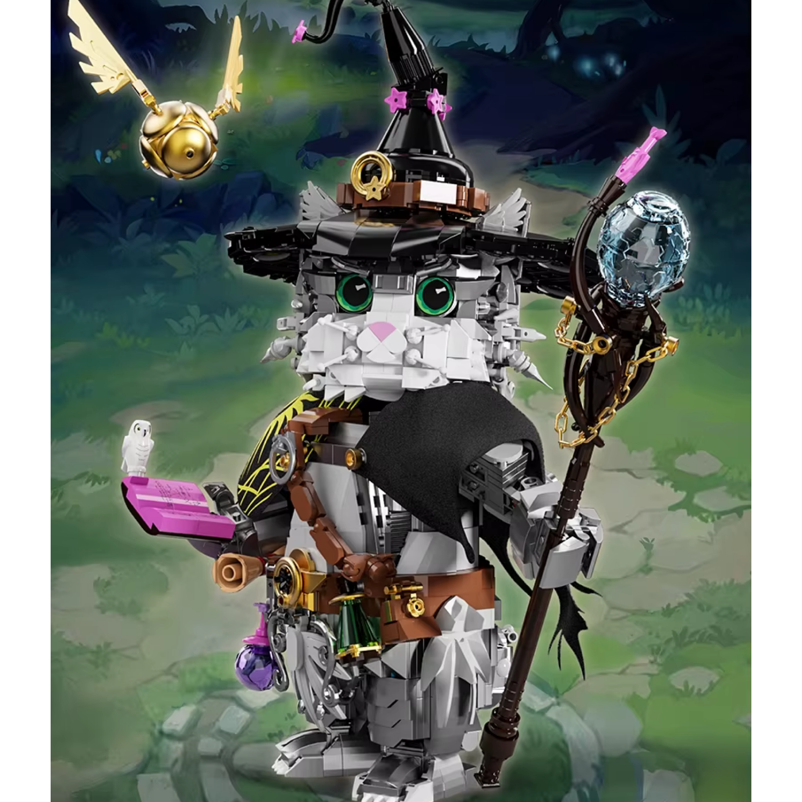 Wizard Cat Building Set