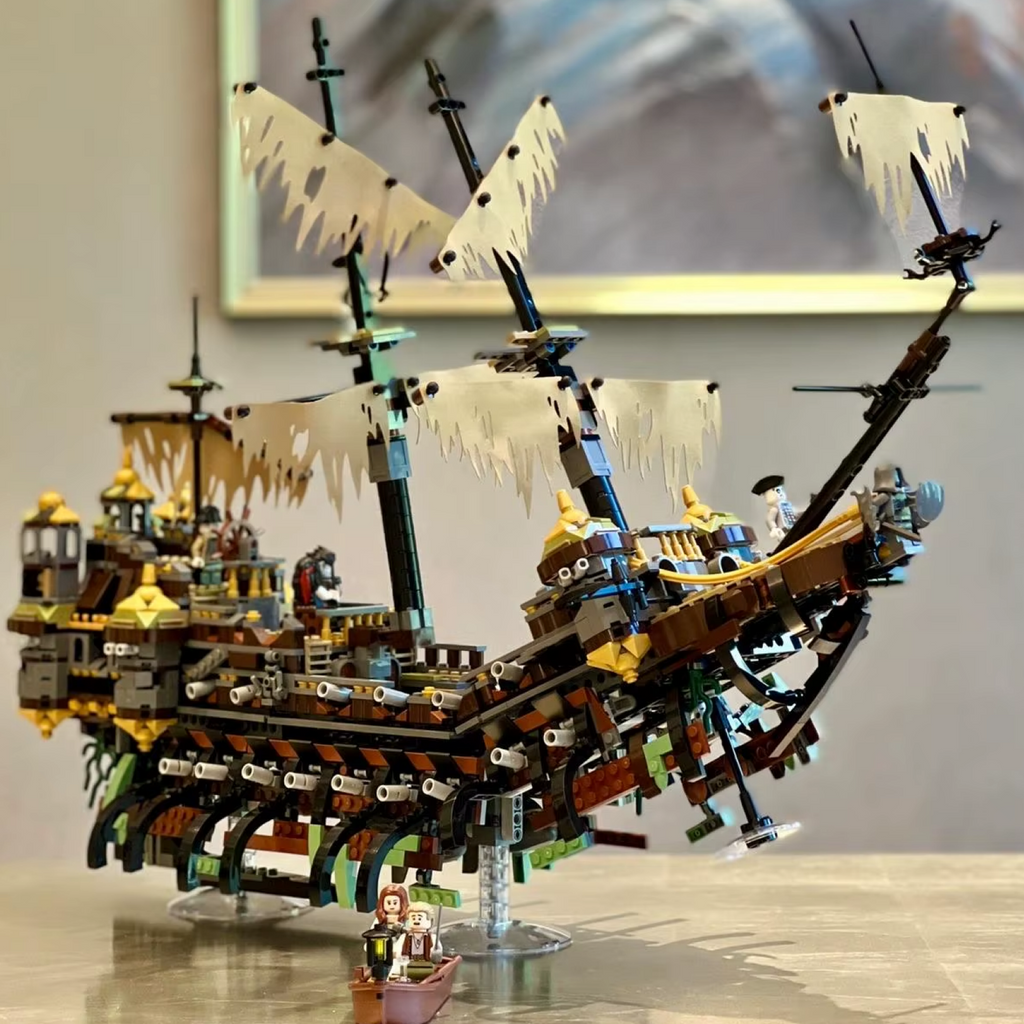 Ghost Pirate Ship Building Set