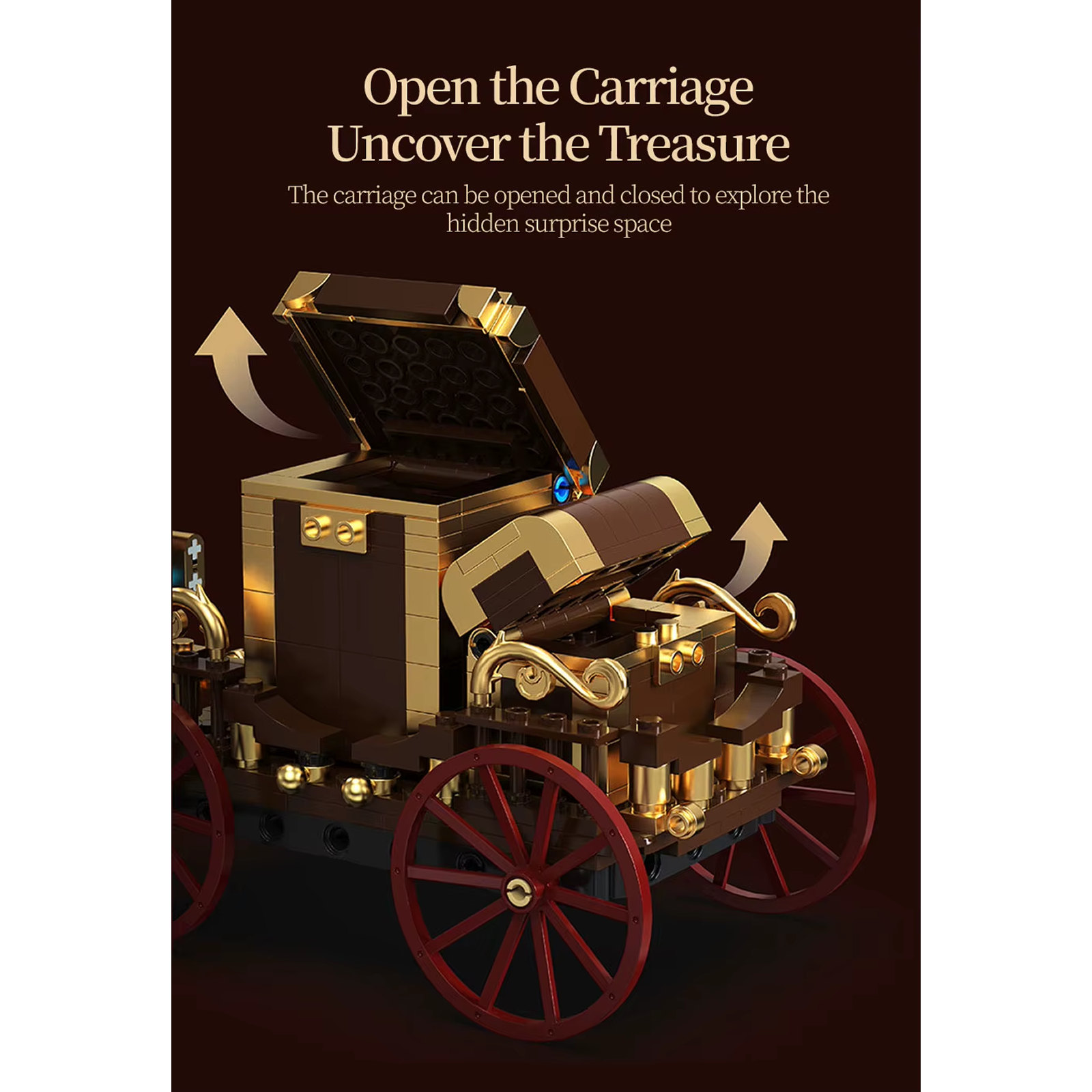 Steampunk Vintage Car Building Set