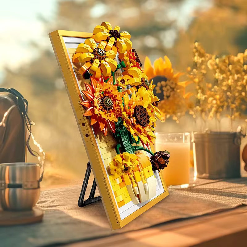 Vincent van Gogh's Sunflowers Building Set