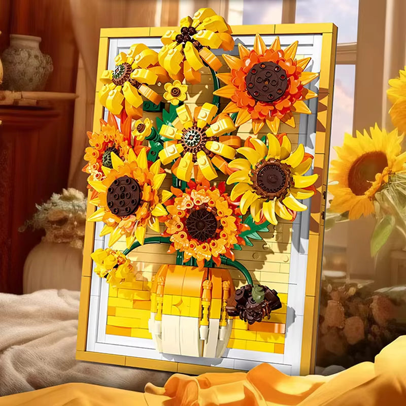 Vincent van Gogh's Sunflowers Building Set