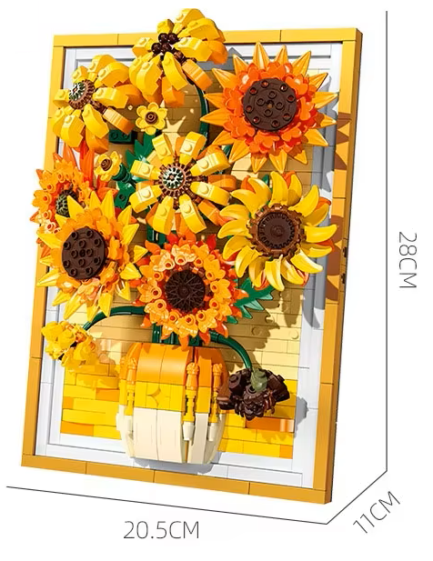 Vincent van Gogh's Sunflowers Building Set